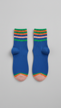 Cobalt Blue ankle socks